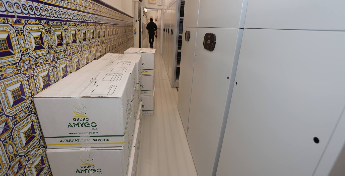 El Archivo Diocesano de Palencia va completando su mudanza