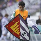 Así sobrevivió el escudo anterior al gran cambio de imagen corporativa del Real Valladolid en 1999