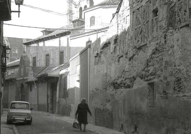 Estado de la calle en 1980.