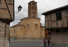 Vista de la iglesia de San Lorenzo, en la ciudad de Segovia.