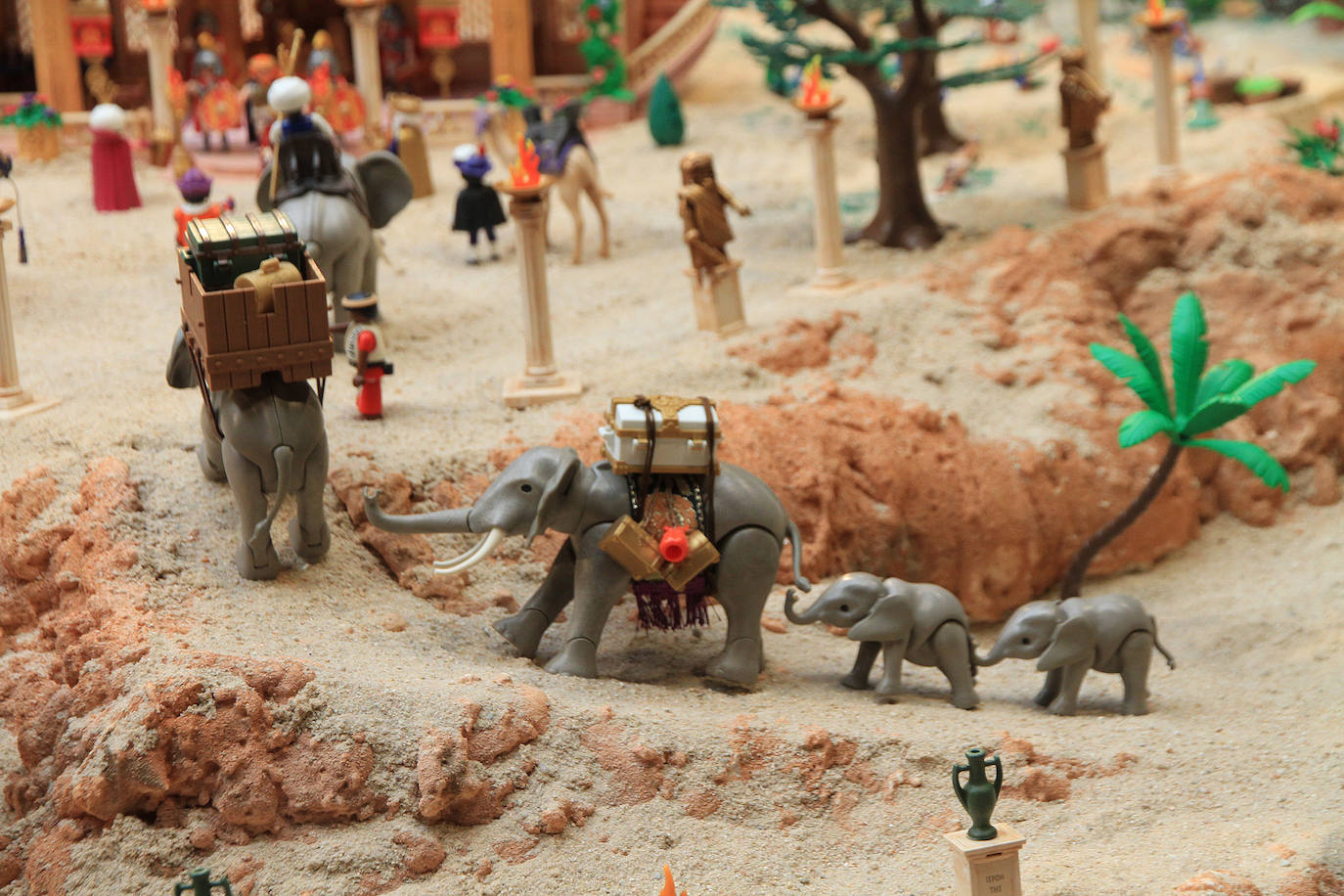 El belén hecho con más de 7.000 playmobil, en imágenes