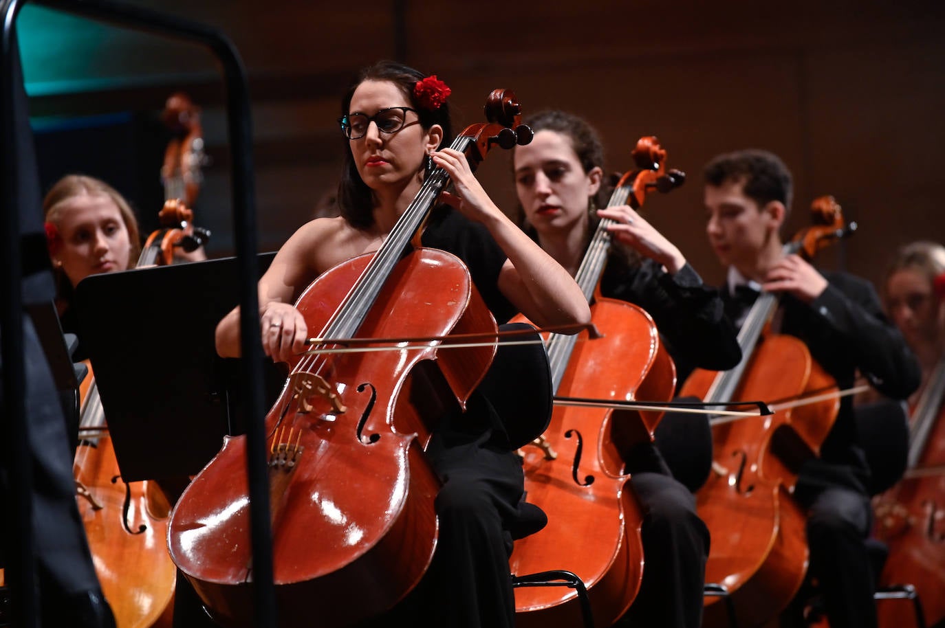 Las imágenes del concierto de la JOSVA en el Miguel Delibes