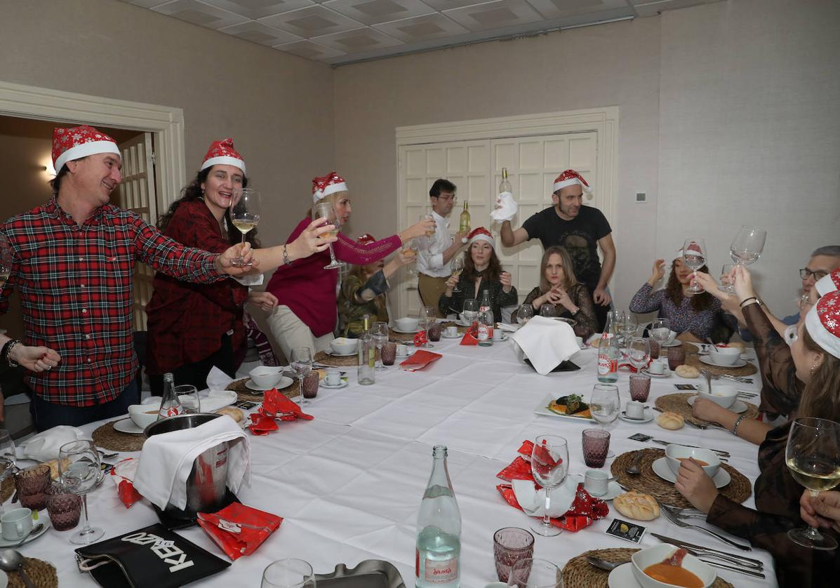 Cena de Navidad en el hotel Rey Sancho