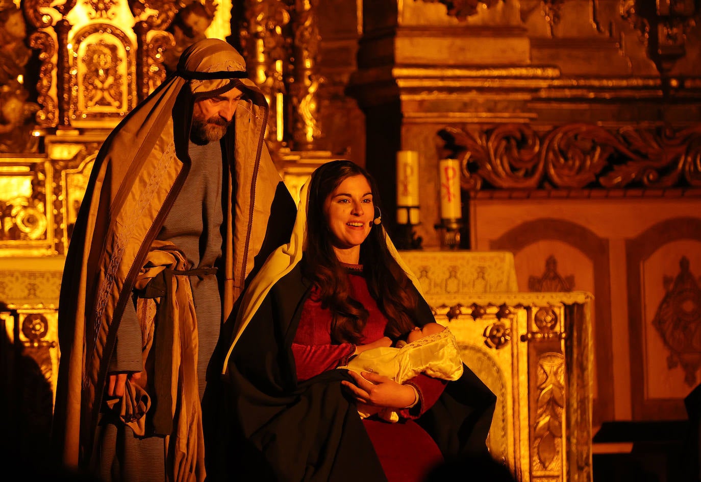 Representación del Auto del Nacimiento en Calabazanos