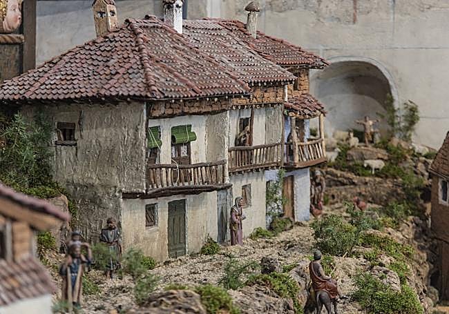 Algunas de las casitas.