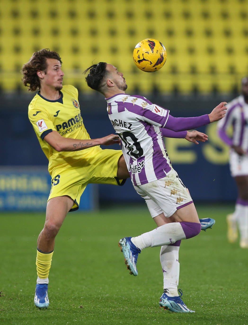 Las imágenes del partido Villarreal B - Real Valladolid