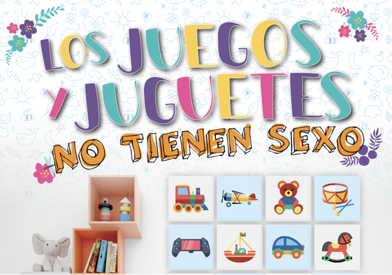 Campaña «Juegos y juguetes no sexistas y no violentos».