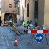 Las obras del Cervantes frenan la remodelación integral de la calle San Agustín