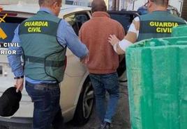 Momento de una de las detenciones.