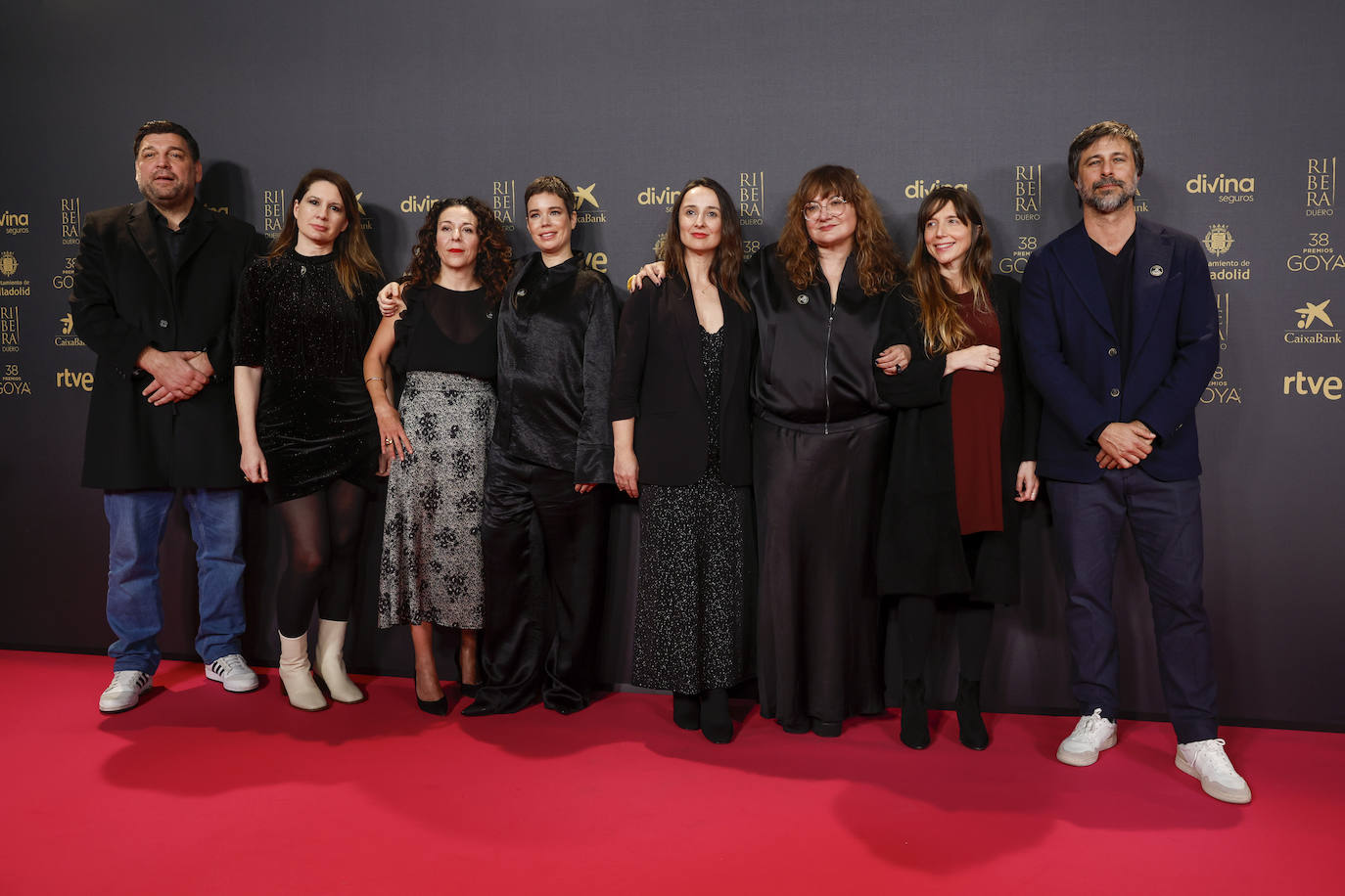 El equipo de la película nominada a Mejor Película por 'Un amor' de la directora Isabel Coixet.