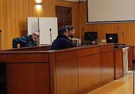 El acusado de tráfico de droga, en la Audiencia de Valladolid.