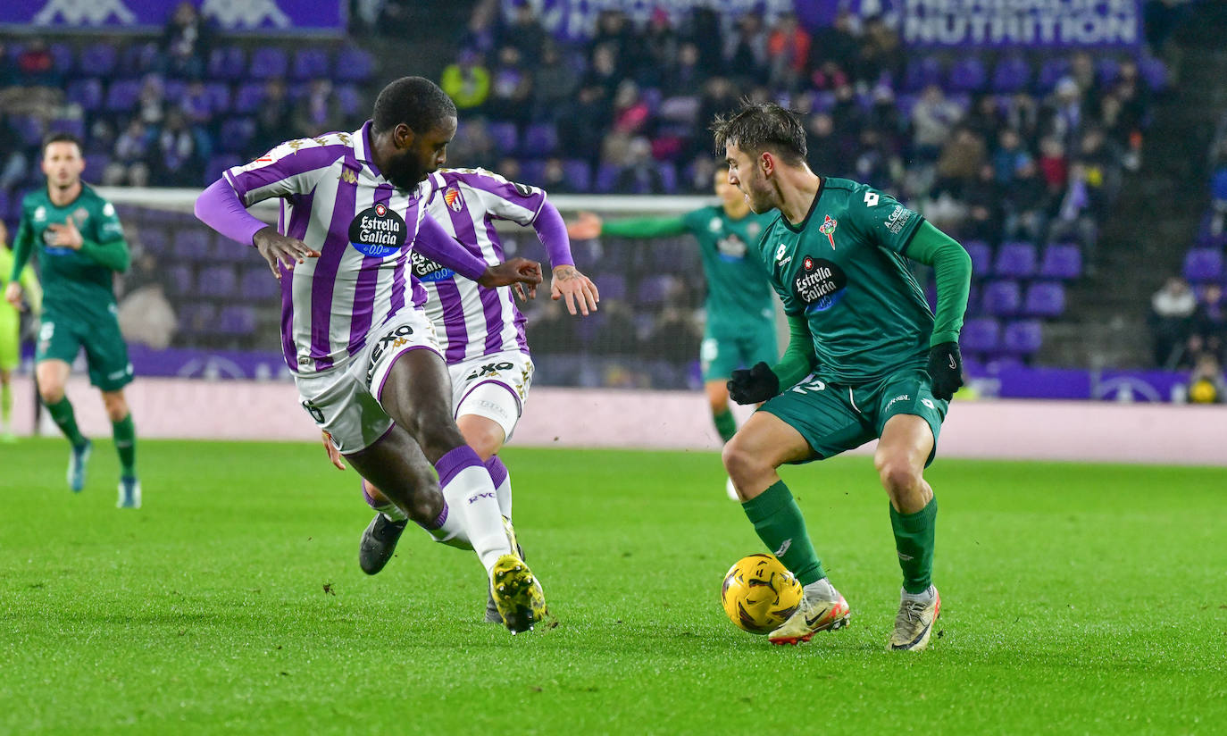 Las imágenes del partido Real Valladolid - Racing de Ferrol