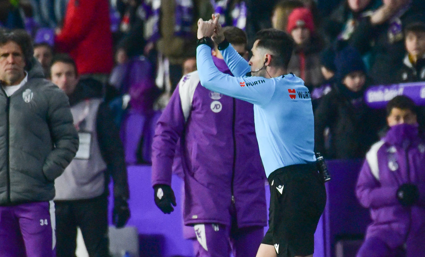 Las imágenes del partido Real Valladolid - Racing de Ferrol