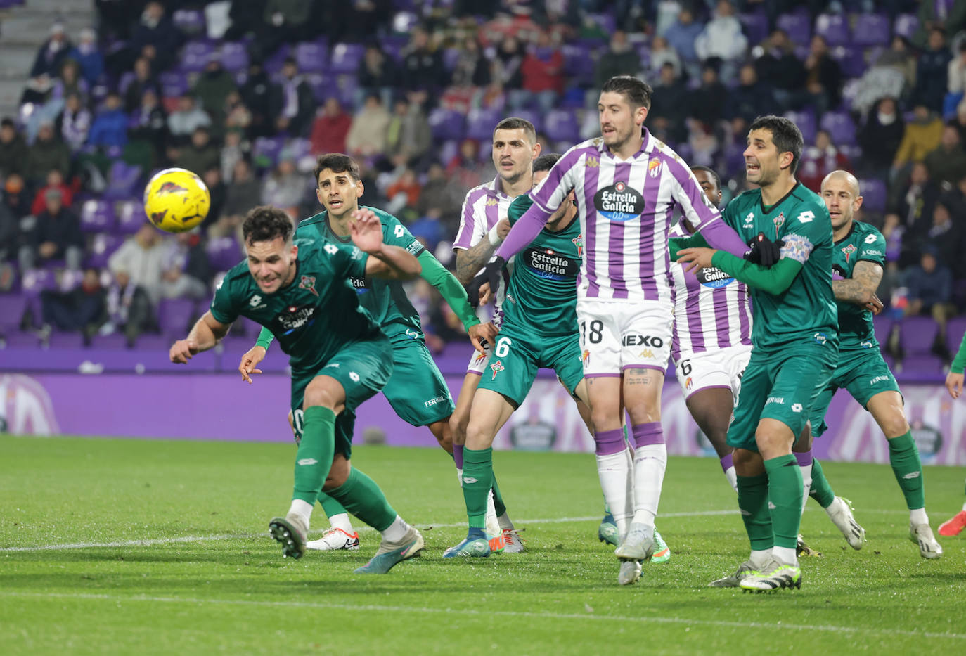 Las imágenes del partido Real Valladolid - Racing de Ferrol