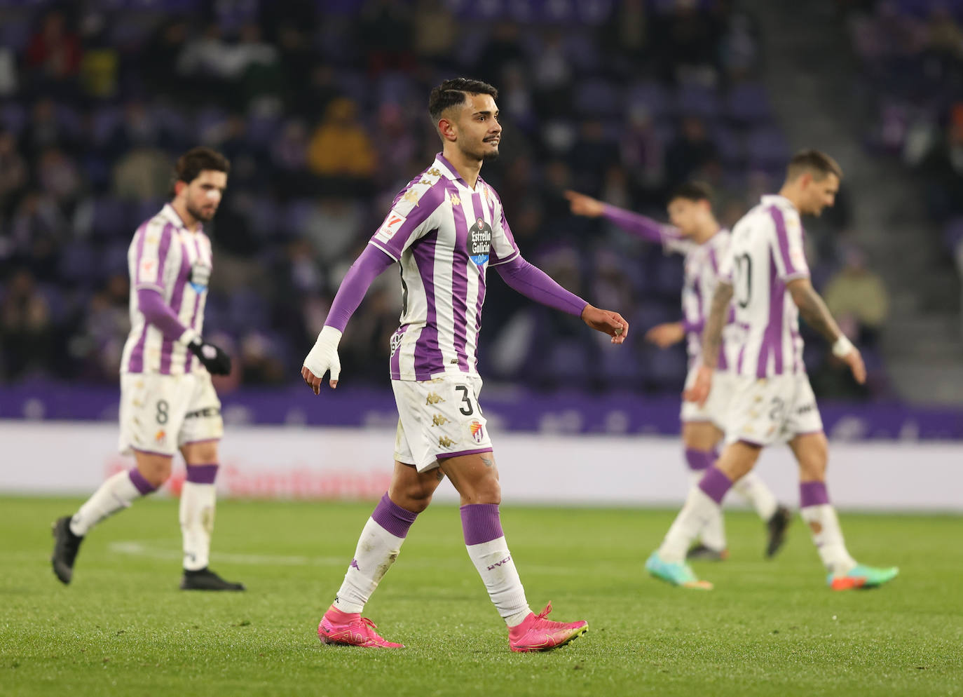 Las imágenes del partido Real Valladolid - Racing de Ferrol