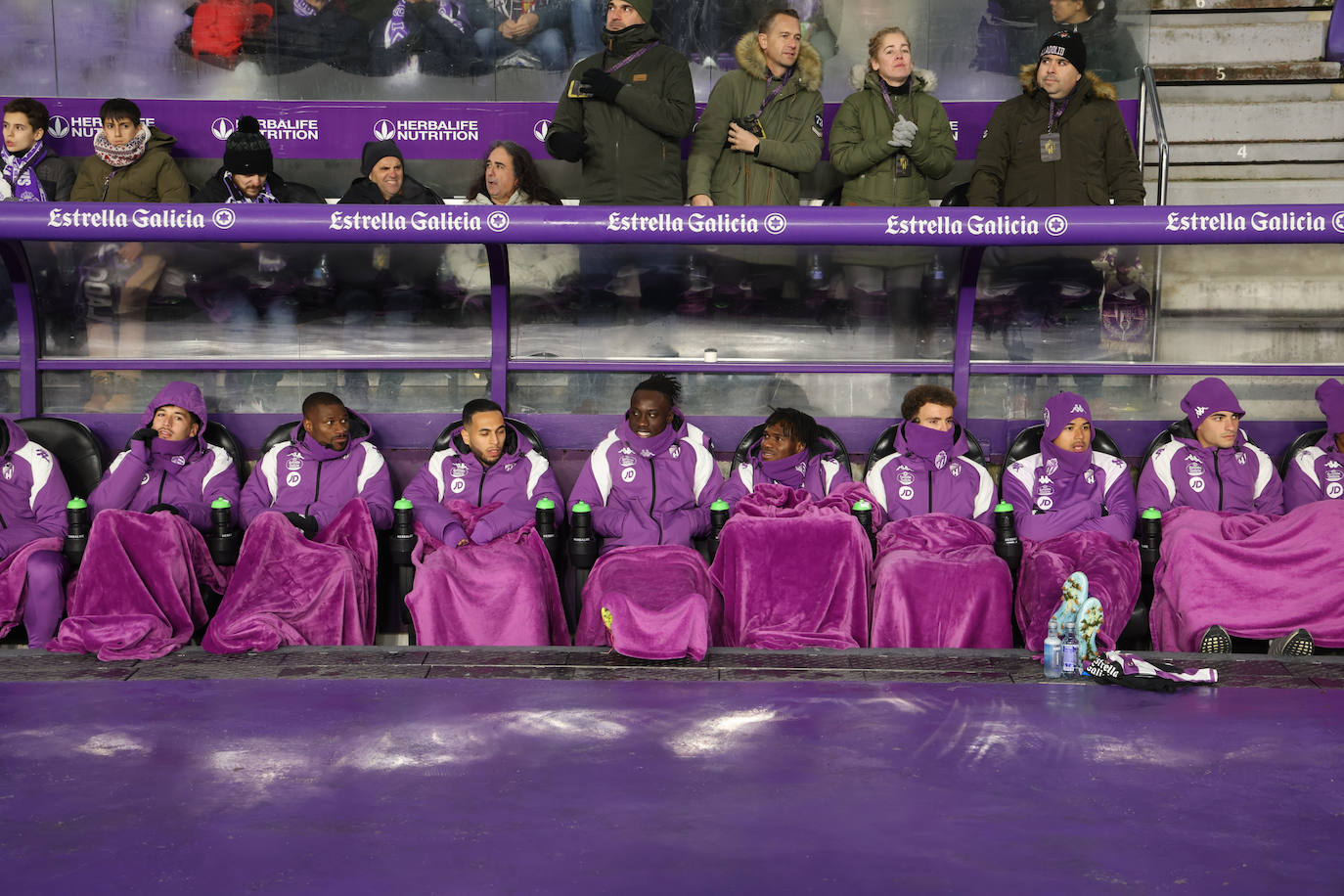 Las imágenes del partido Real Valladolid - Racing de Ferrol