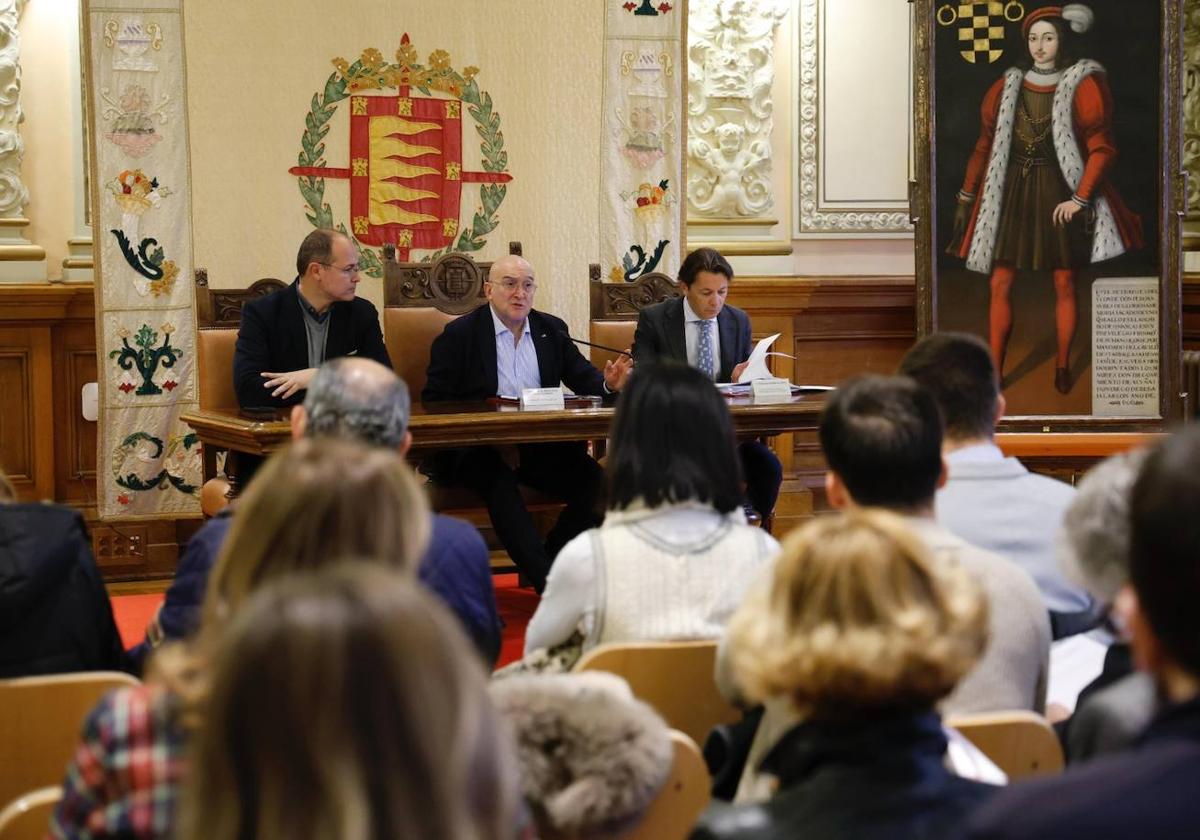 Asamblea de la Mancomunidad de Valladolid y el alfoz, este jueves.