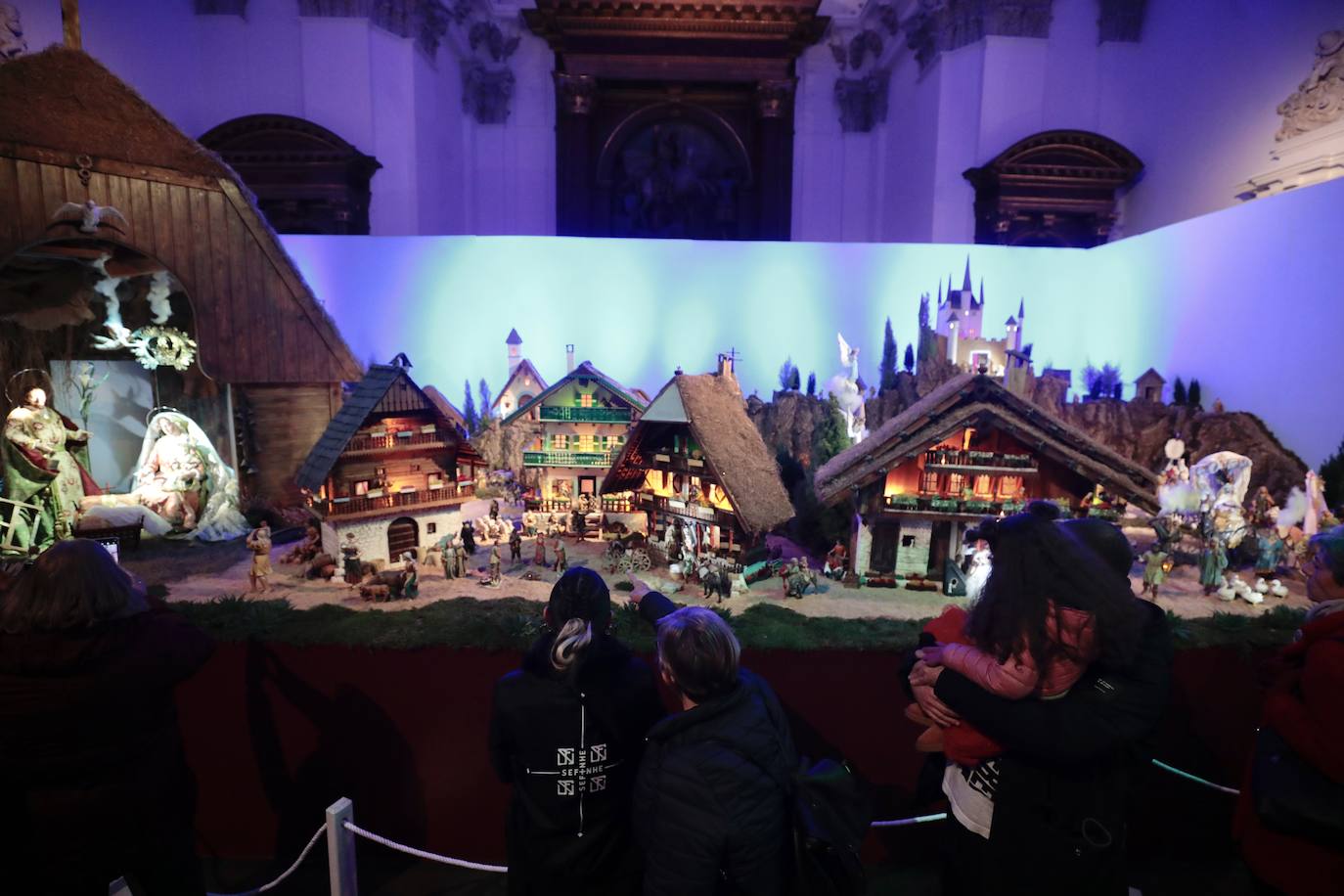 El homenaje del Belén de Las Francesas a la aldea austriaca de Cristo Niño