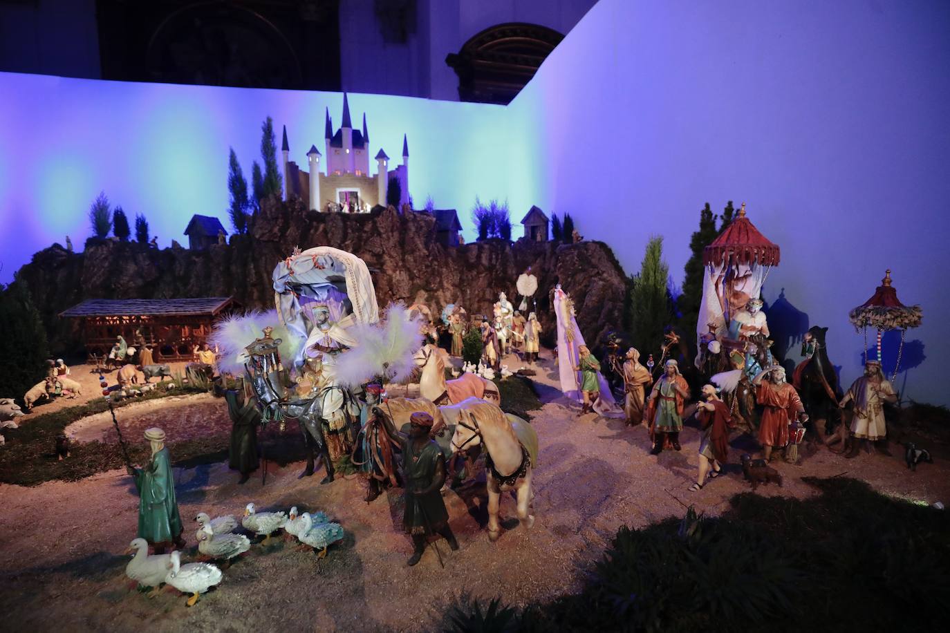 El homenaje del Belén de Las Francesas a la aldea austriaca de Cristo Niño