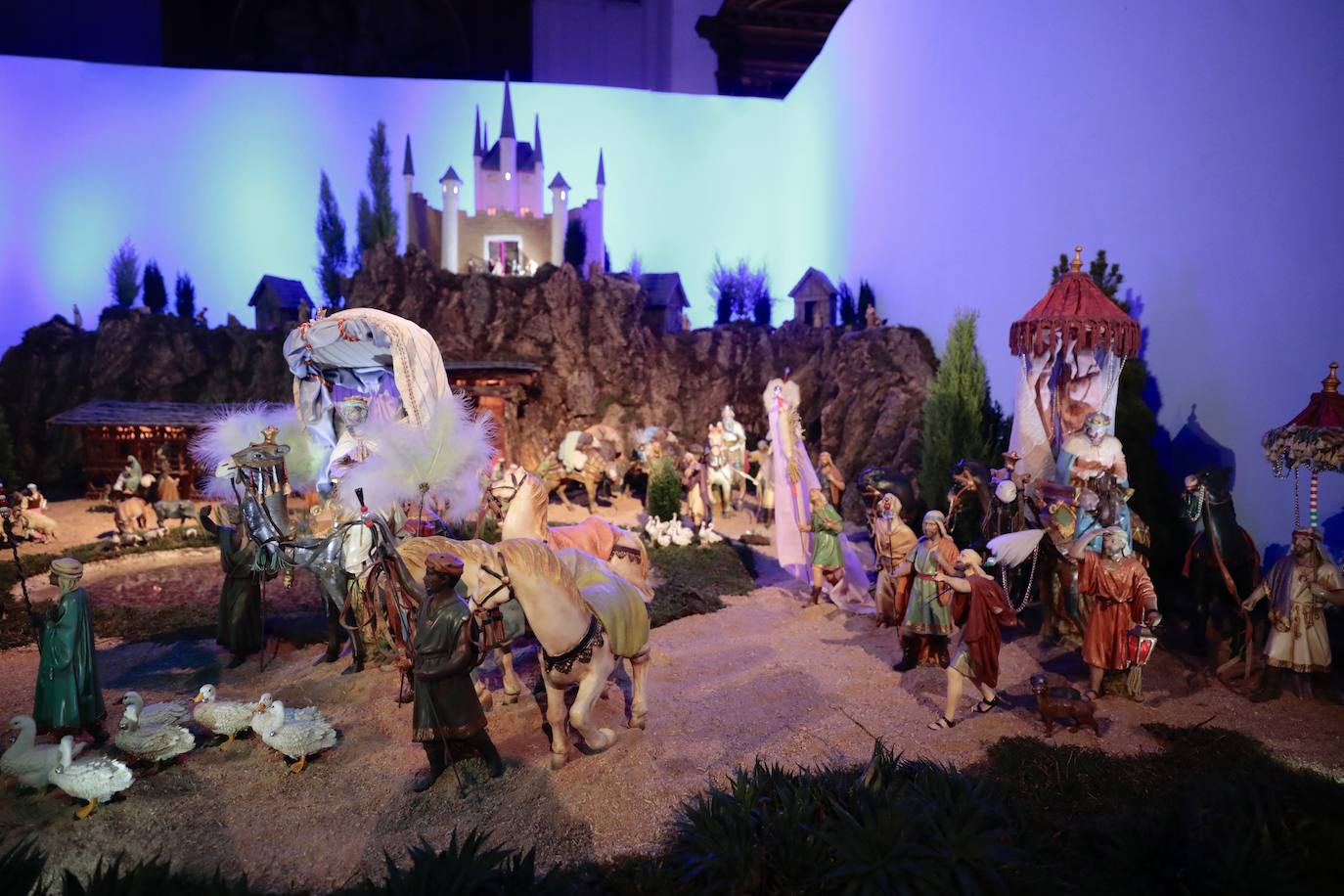 El homenaje del Belén de Las Francesas a la aldea austriaca de Cristo Niño