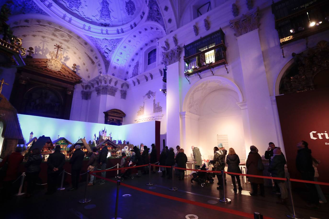 El homenaje del Belén de Las Francesas a la aldea austriaca de Cristo Niño