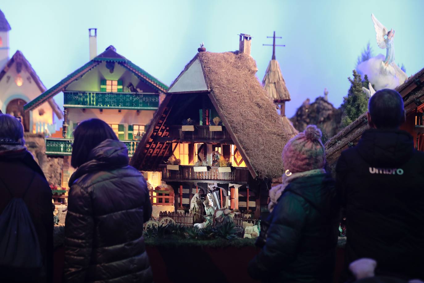 El homenaje del Belén de Las Francesas a la aldea austriaca de Cristo Niño