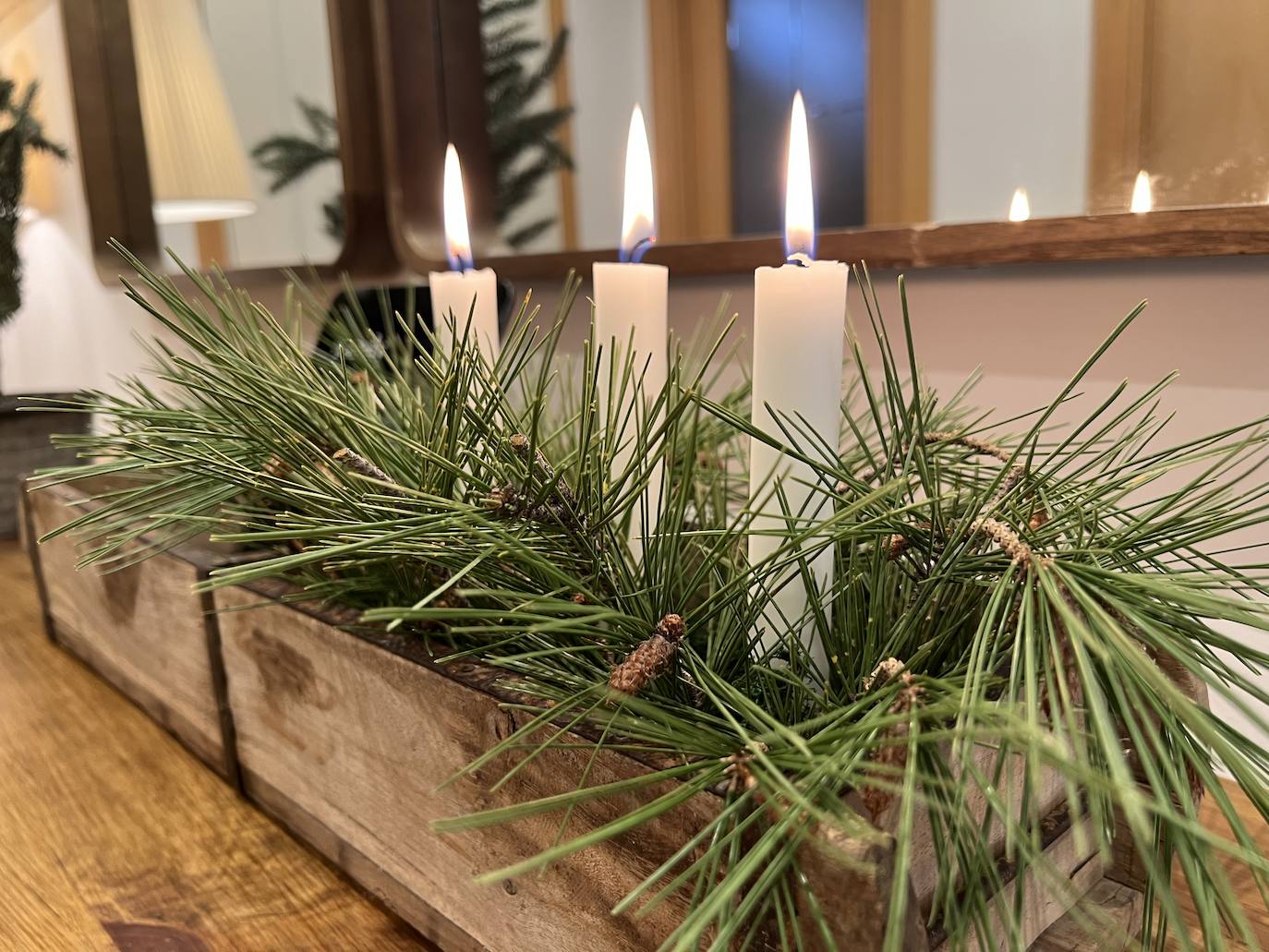 Una casa donde se respira la navidad en cada estancia