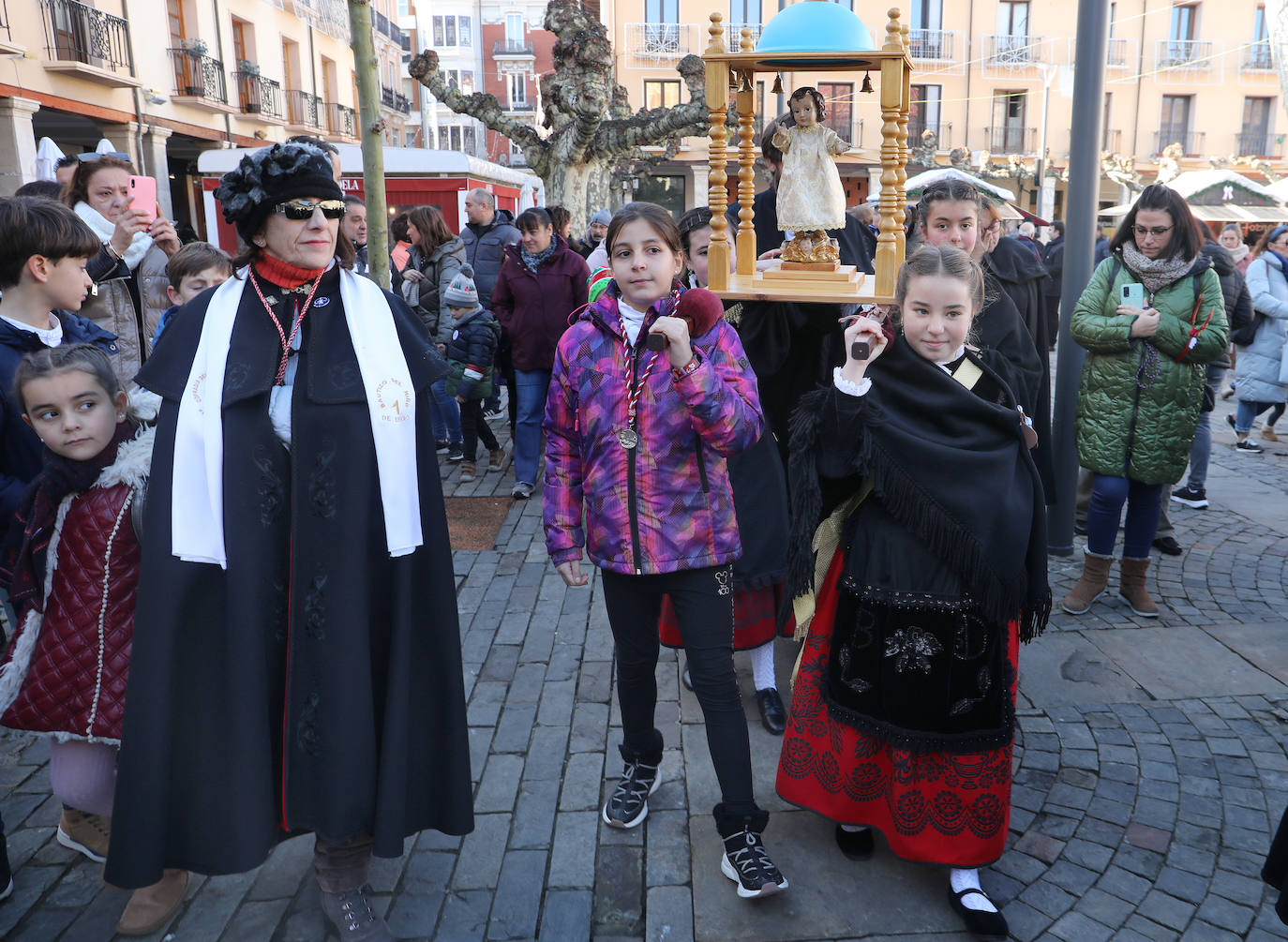 Palencia escenifica un prólogo del 1 de enero