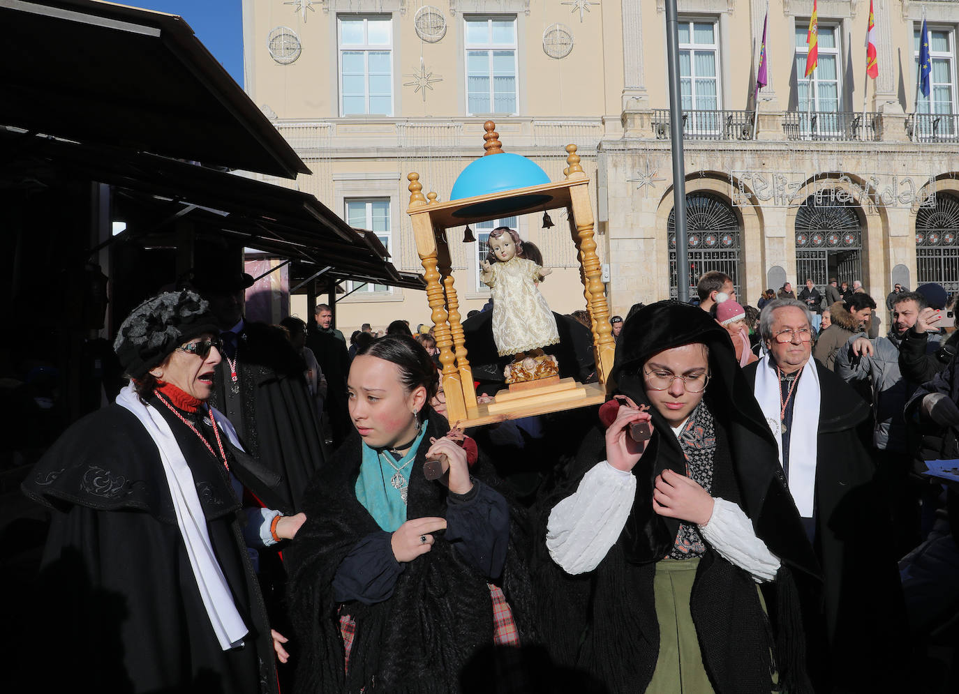 Palencia escenifica un prólogo del 1 de enero