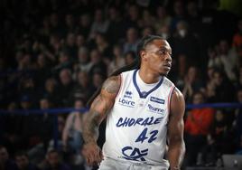 Stefan Moody, en un partido durante su etapa en Francia.