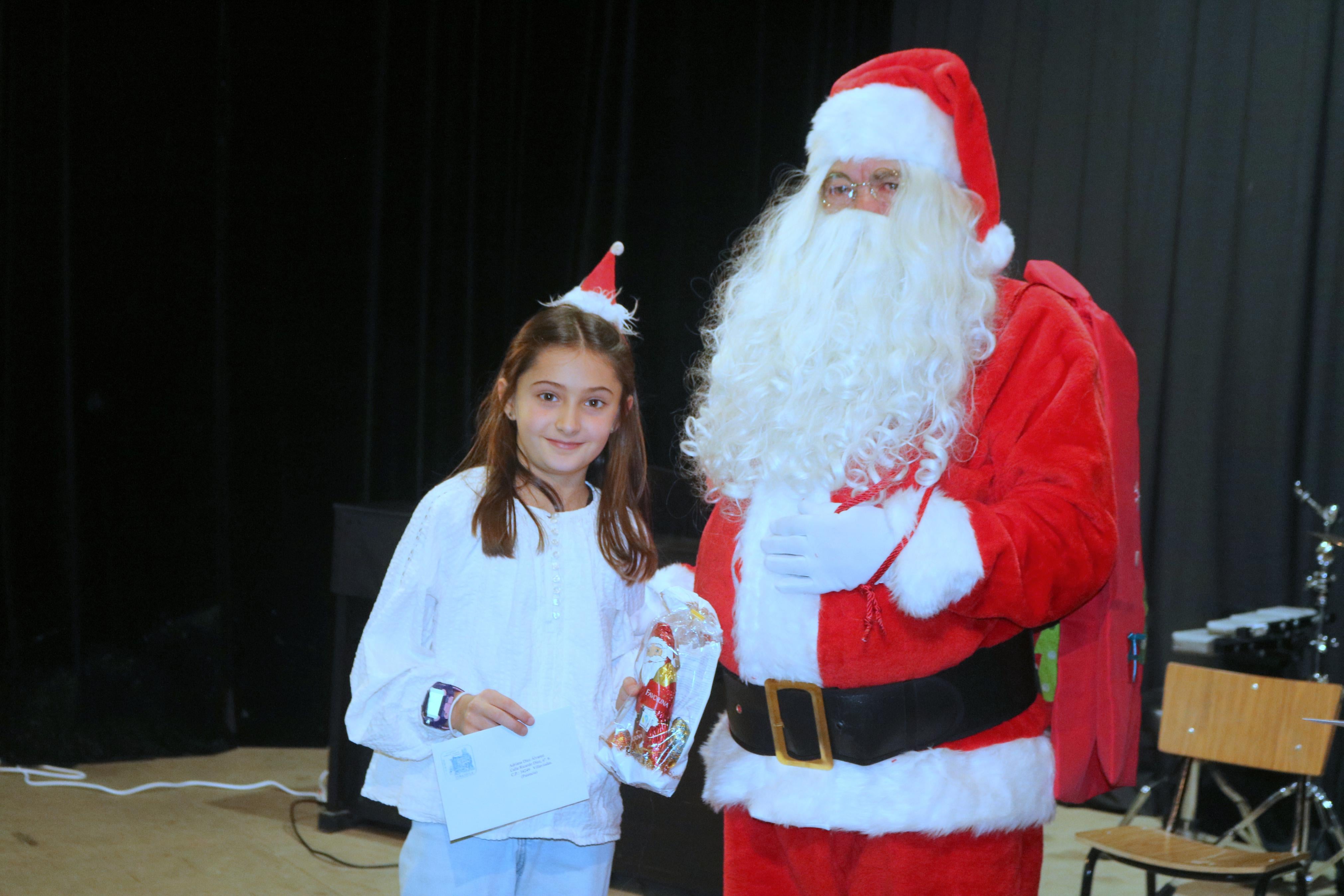 Papá Noel reparte ilusiones en Baltanás