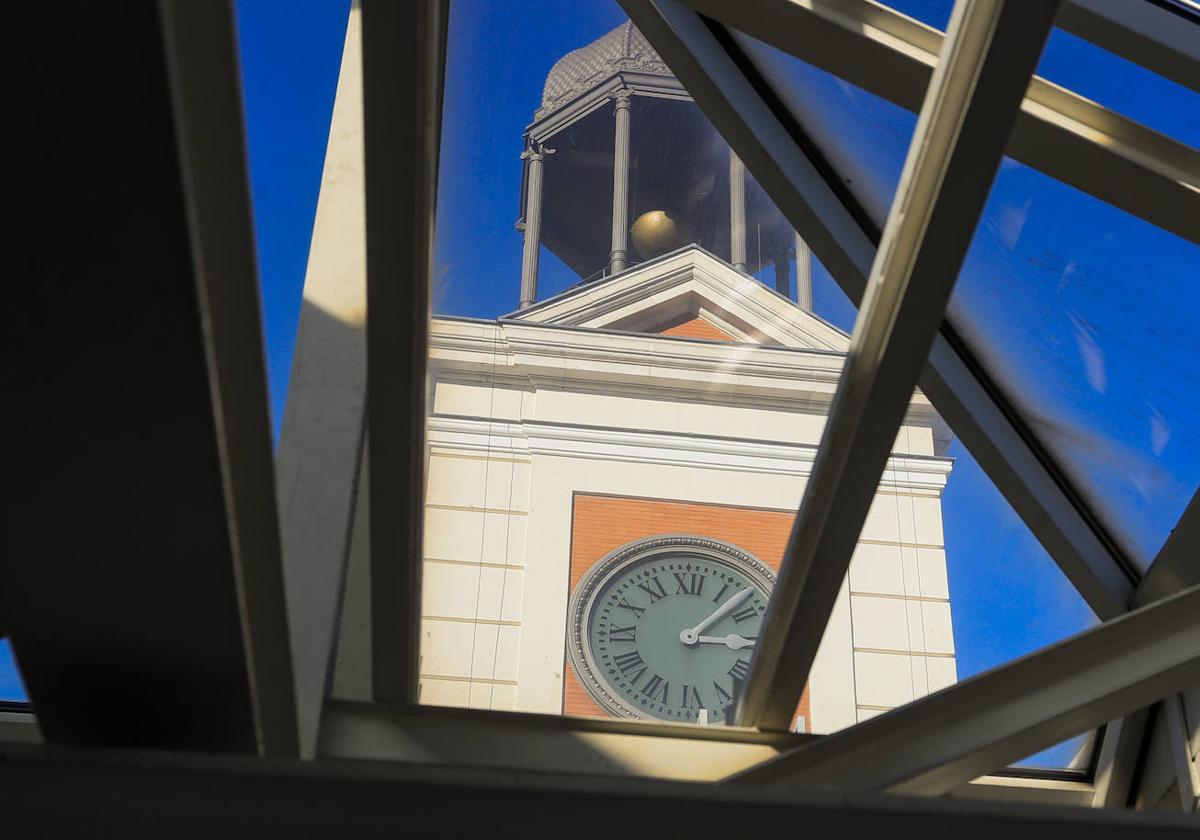 reloj de la Puerta del Sol.