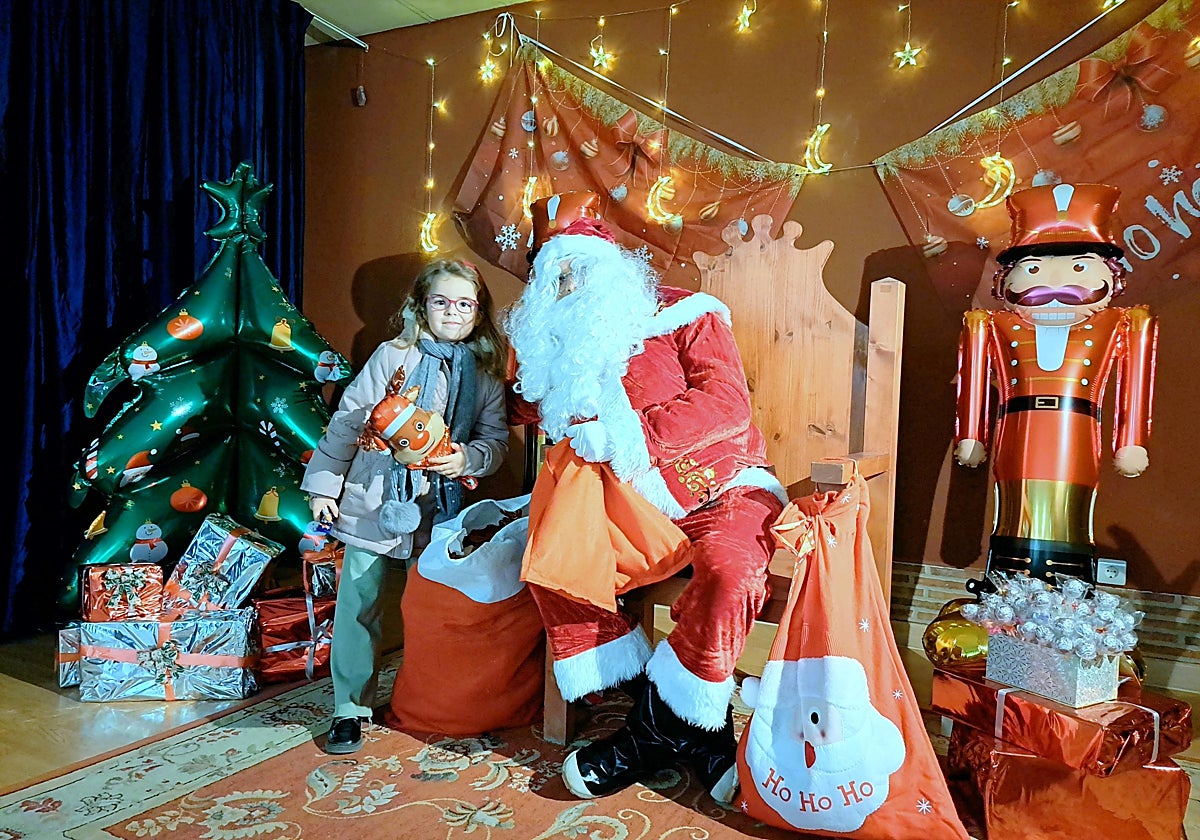 Papá Noel visita Hornillos de Cerrato