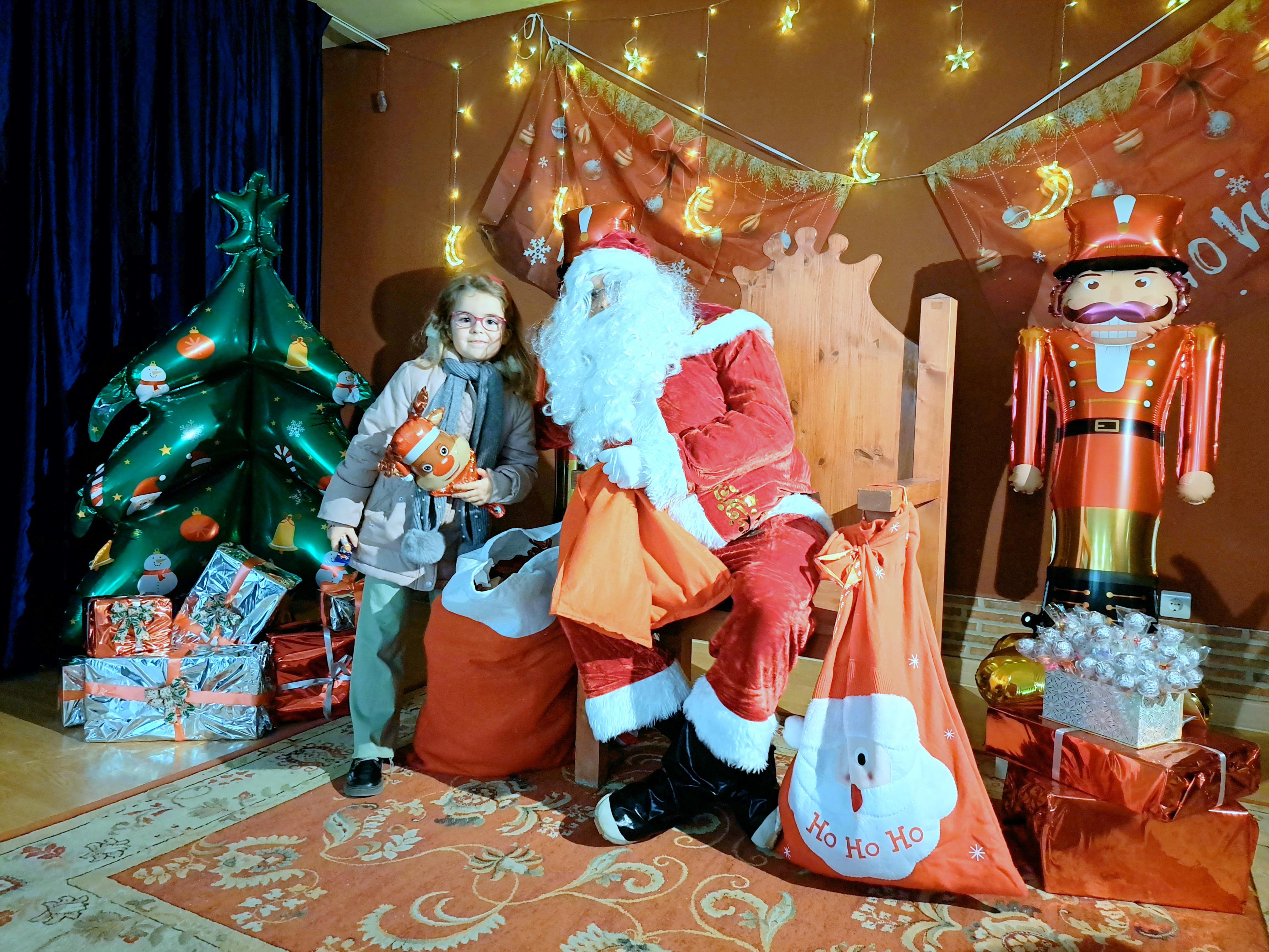 Papá Noel visita Hornillos de Cerrato