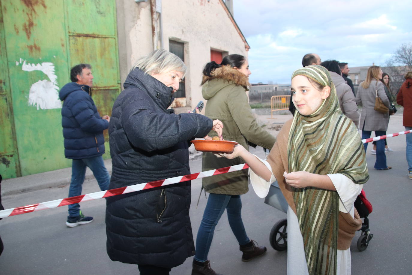 El belén viviente de Zarzuela del Pinar, en imágenes