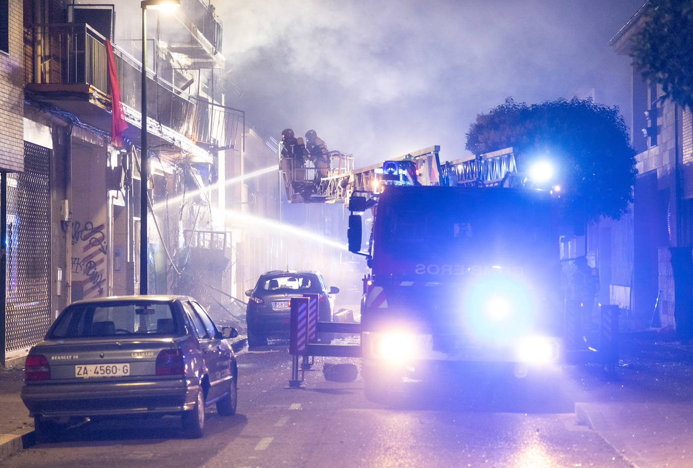 Explosión calle Goya. El mes de agosto comenzaba en Valladolid con una explosión originada por un escape de gas en la que moría Teresa, de 53 años.