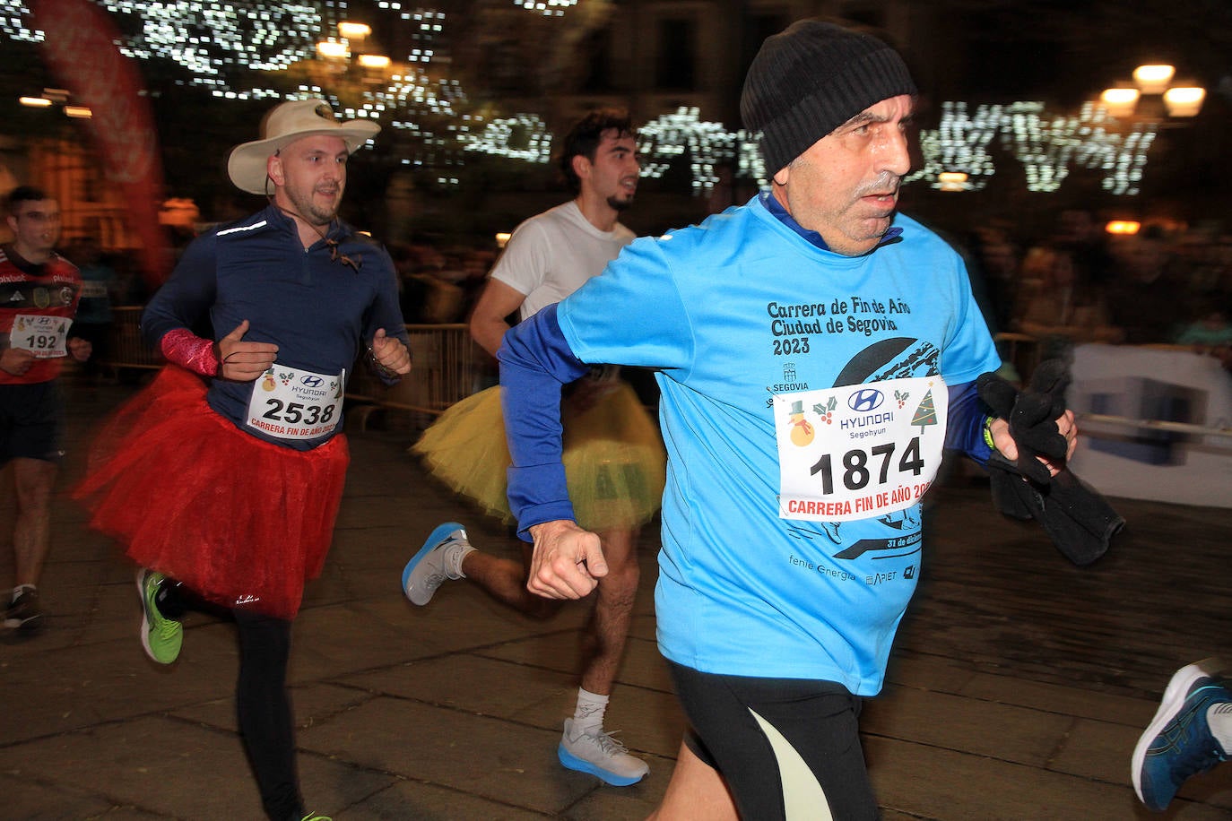 La Carrera de Fin de Año de Segovia, en imágenes