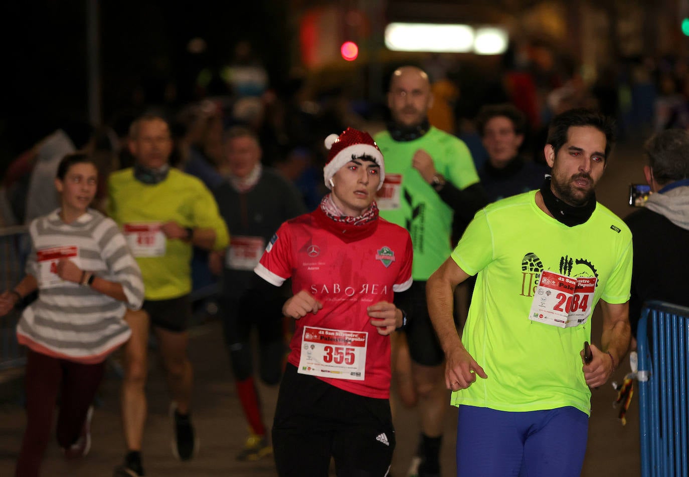 LLegada de la San Silvestre Palentina