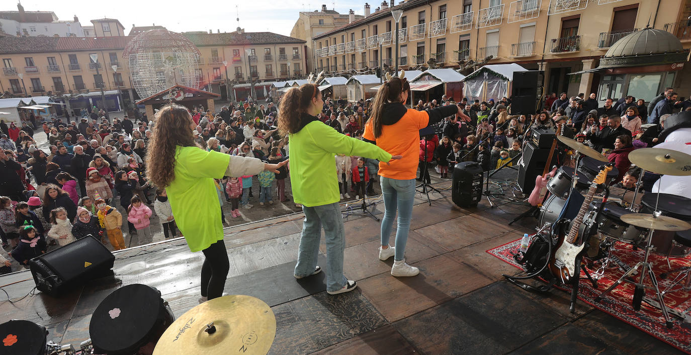 Los niños adelantan la Nochevieja en Palencia