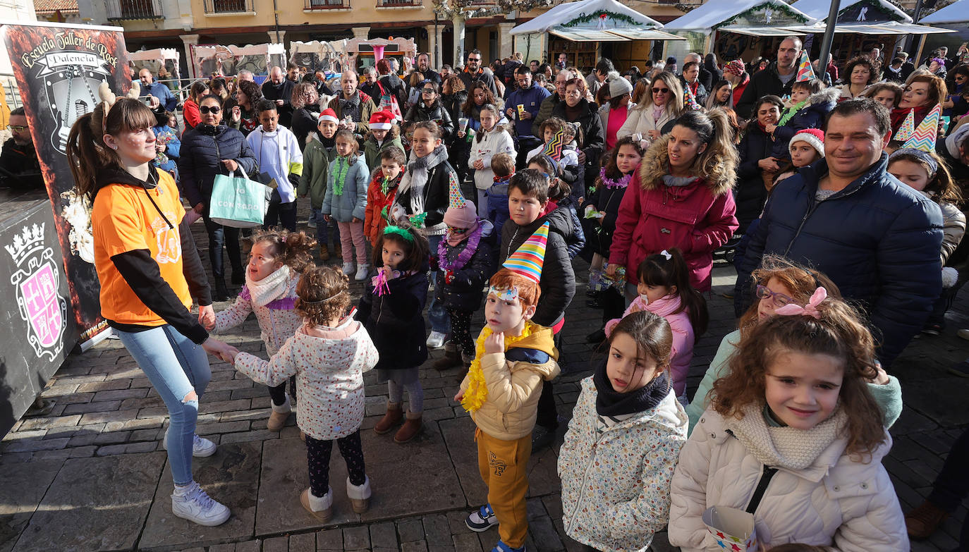 Los niños adelantan la Nochevieja en Palencia