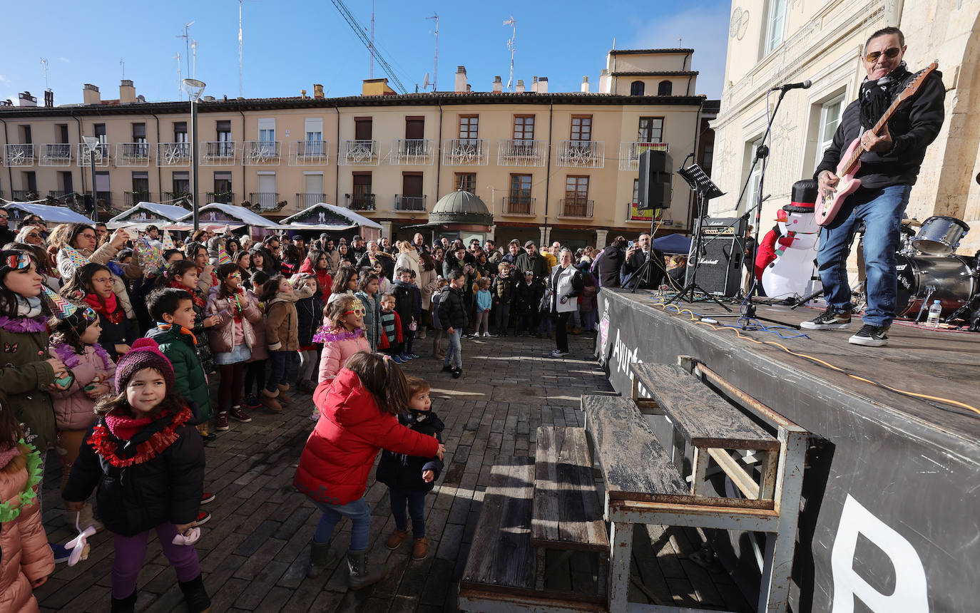 Los niños adelantan la Nochevieja en Palencia