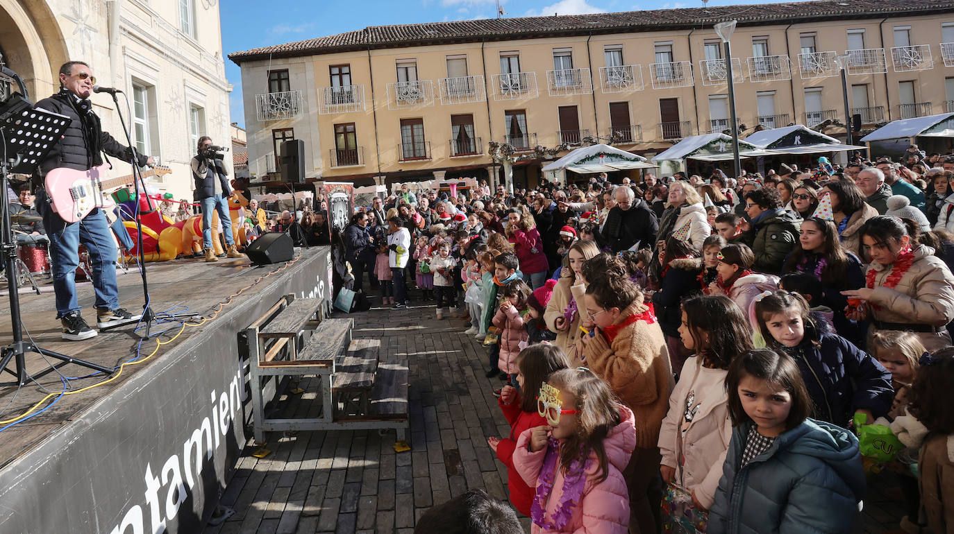 Los niños adelantan la Nochevieja en Palencia