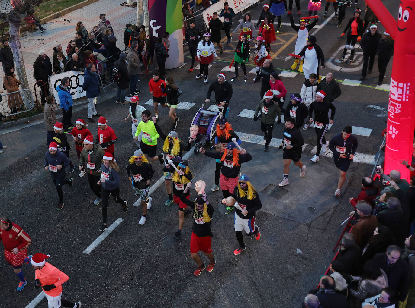 Salida de la San Silvestre Palentina