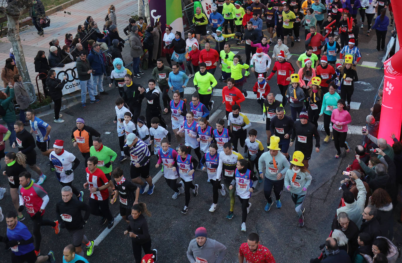Salida de la San Silvestre Palentina