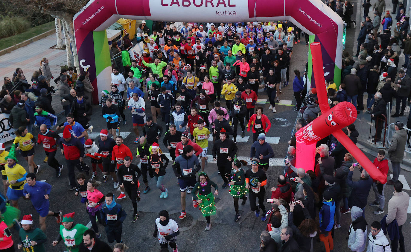 Salida de la San Silvestre Palentina