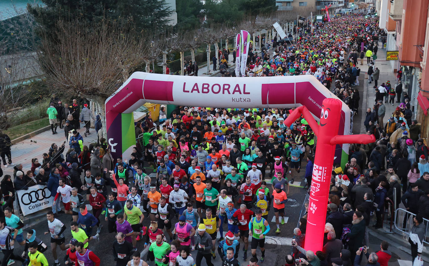Salida de la San Silvestre Palentina El Norte de Castilla