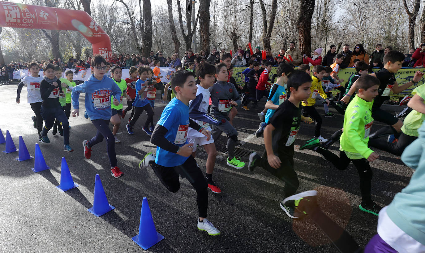 La San Silvestre de los pequeños atletas de Palencia