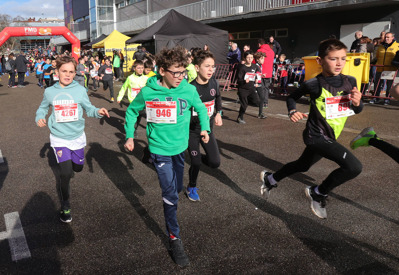 La San Silvestre de los pequeños atletas de Palencia