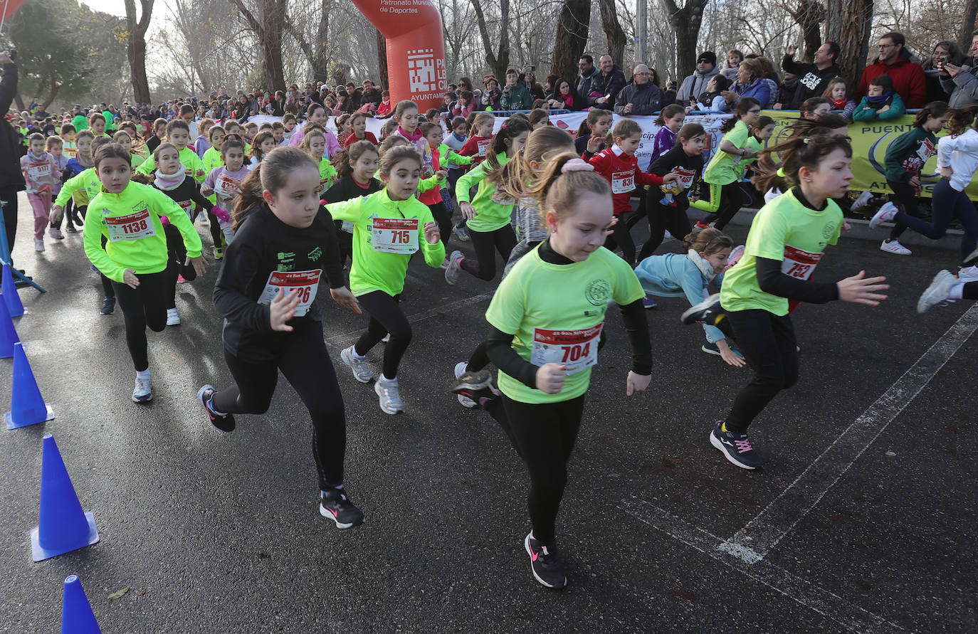 La San Silvestre de los pequeños atletas de Palencia