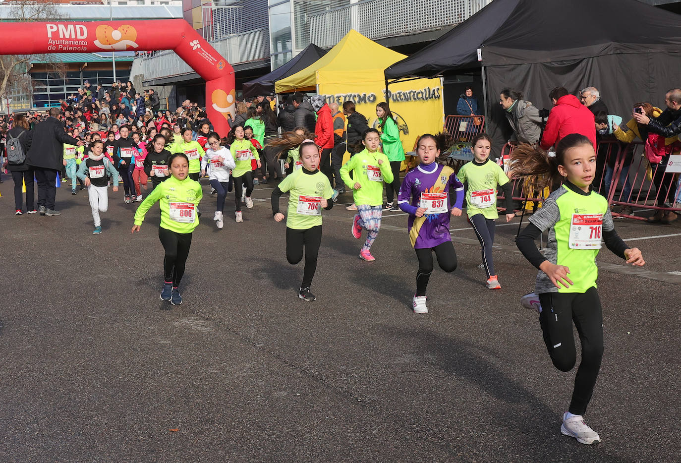 La San Silvestre de los pequeños atletas de Palencia